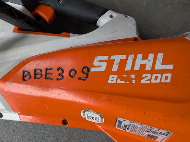 Ruggedragen accu en bladblazer, stihl, ar3000l & bga200 - afbeelding 2 van  23