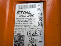 Ruggedragen accu en bladblazer, stihl, ar3000l & bga200 - afbeelding 3 van  23
