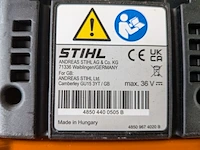 Ruggedragen accu en bladblazer, stihl, ar3000l & bga200 - afbeelding 15 van  23