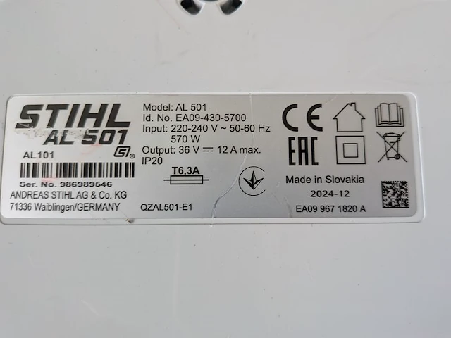 Ruggedragen accu en bladblazer, stihl, ar3000l & bga200 - afbeelding 16 van  23