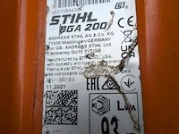 Ruggedragen accu en bladblazer, stihl, ar3000l & bga200 - afbeelding 2 van  23