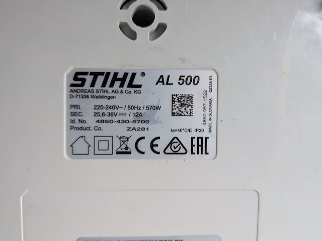 Ruggedragen accu en bladblazer, stihl, ar3000l & bga200 - afbeelding 16 van  23