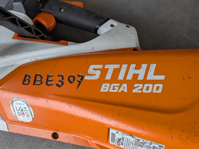 Ruggedragen accu en bladblazer, stihl, ar3000l & bga200 - afbeelding 23 van  23
