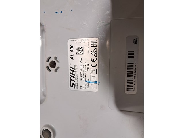 Ruggedragen accu, stihl, ar 3000 l, incl. snellader en harnas - afbeelding 8 van  20