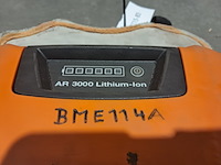 Ruggedragen accu, stihl, ar 3000 l, incl. snellader en harnas - afbeelding 18 van  20