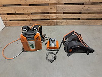 Ruggedragen accu, stihl, ar 3000 l, incl. snellader en harnas - afbeelding 1 van  18