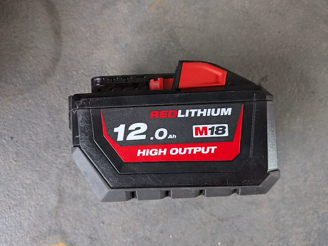 Ruggedragen accu stofzuiger, milwaukee, m18fbpv, rood - afbeelding 3 van  18