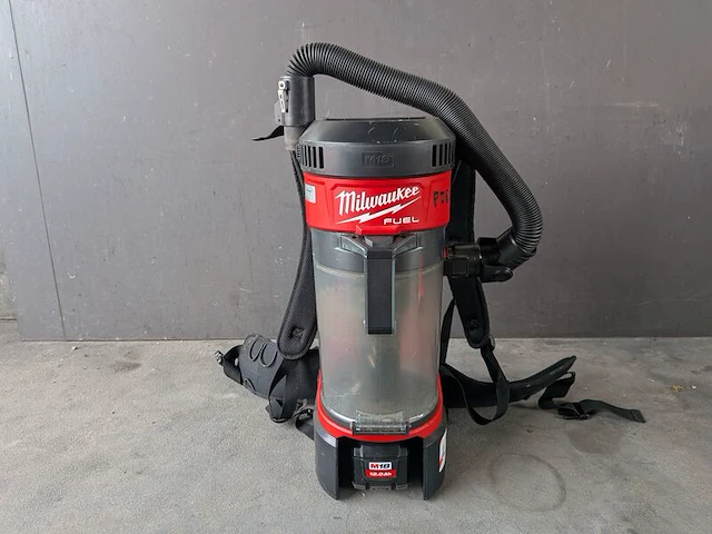Ruggedragen accu stofzuiger, milwaukee, m18fbpv, rood - afbeelding 11 van  18