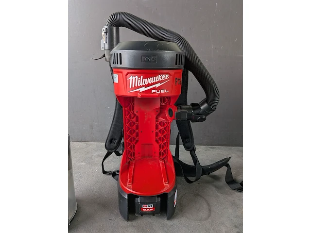 Ruggedragen accu stofzuiger, milwaukee, m18fbpv, rood - afbeelding 17 van  18
