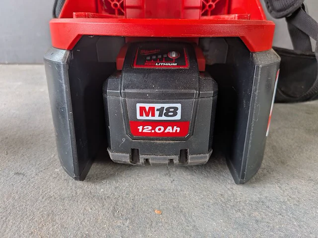 Ruggedragen accu stofzuiger, milwaukee, m18fbpv, rood - afbeelding 18 van  18
