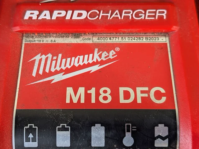 Ruggedragen accu stofzuiger, milwaukee, m18fbpv - afbeelding 5 van  16