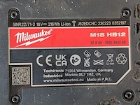 Ruggedragen accu stofzuiger, milwaukee, m18fbpv - afbeelding 7 van  16