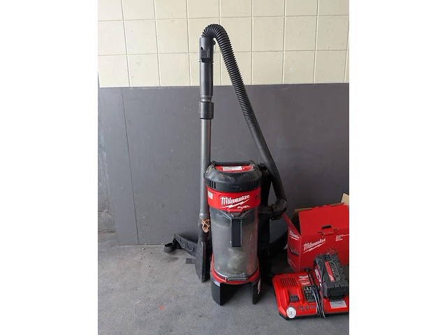 Ruggedragen accu stofzuiger, milwaukee, m18fbpv - afbeelding 9 van  16