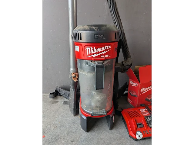 Ruggedragen accu stofzuiger, milwaukee, m18fbpv - afbeelding 10 van  16