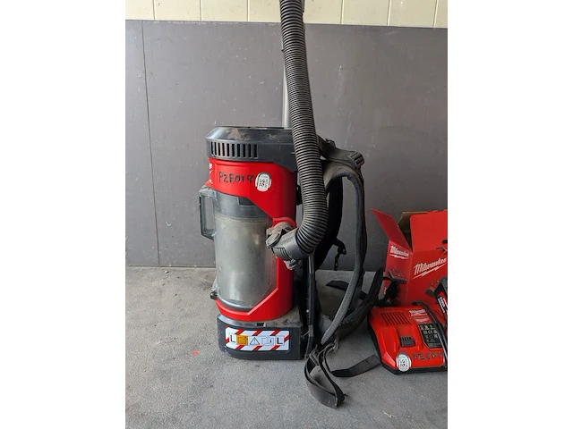 Ruggedragen accu stofzuiger, milwaukee, m18fbpv - afbeelding 11 van  16