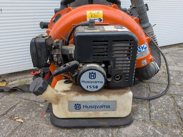 Ruggedragen benzine bladblazer, husqvarna, 155b, 2004 - afbeelding 3 van  8