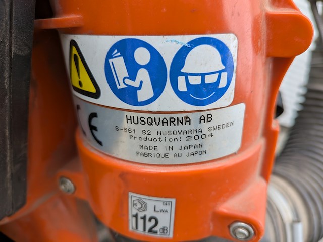 Ruggedragen benzine bladblazer, husqvarna, 155b, 2004 - afbeelding 5 van  8