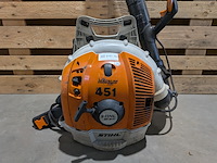 Ruggedragen benzine bladblazer, stihl, br 600 - afbeelding 2 van  6