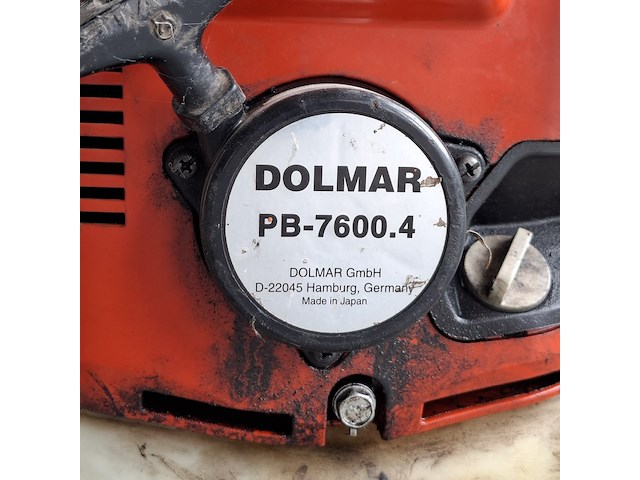 Ruggedragen bladblazer, dolmar, pb-7600.4, 2011 - afbeelding 8 van  9