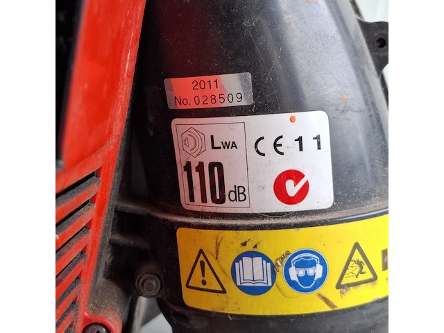 Ruggedragen bladblazer, dolmar, pb-7600.4, 2011 - afbeelding 9 van  9