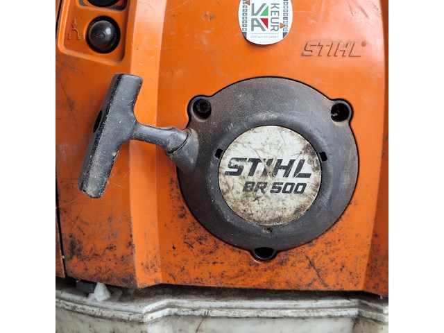 Ruggedragen bladblazer, stihl, br 500 - afbeelding 3 van  8