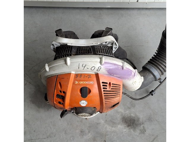 Ruggedragen bladblazer, stihl, br 500 - afbeelding 4 van  8