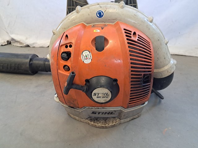 Ruggedragen bladblazer, stihl, br500 - afbeelding 4 van  7