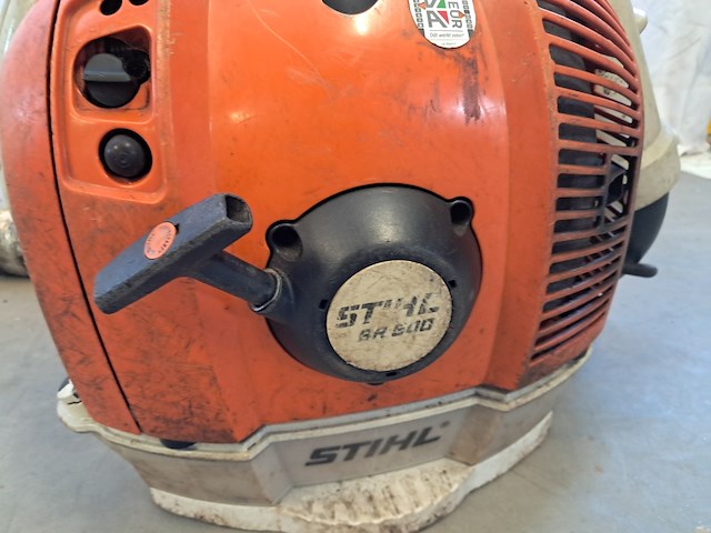 Ruggedragen bladblazer, stihl, br500 - afbeelding 5 van  9