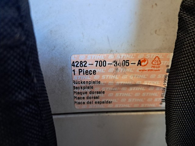 Ruggedragen bladblazer, stihl, br500 - afbeelding 7 van  9