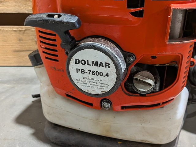 Ruggedragen motorbladblazer, dolmar, pb-7600.4 - afbeelding 3 van  6