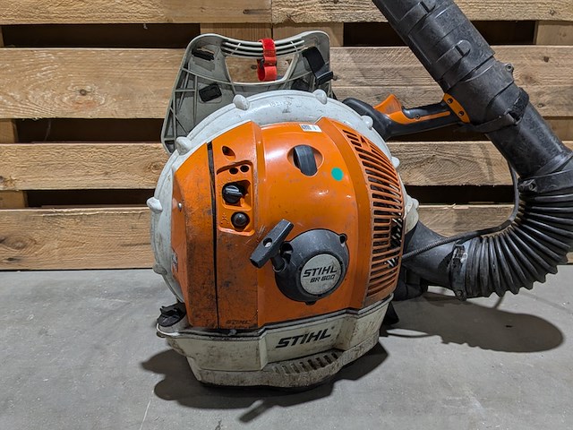 Ruggedragen motorbladblazer, stihl, br 600, 2018 - afbeelding 2 van  6