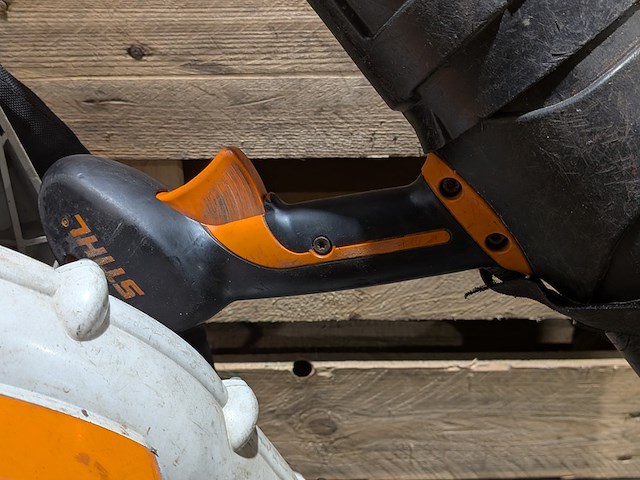 Ruggedragen motorbladblazer, stihl, br 600, 2018 - afbeelding 4 van  6