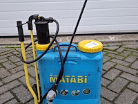 Rugspuit matabi, super green 12 - afbeelding 1 van  3