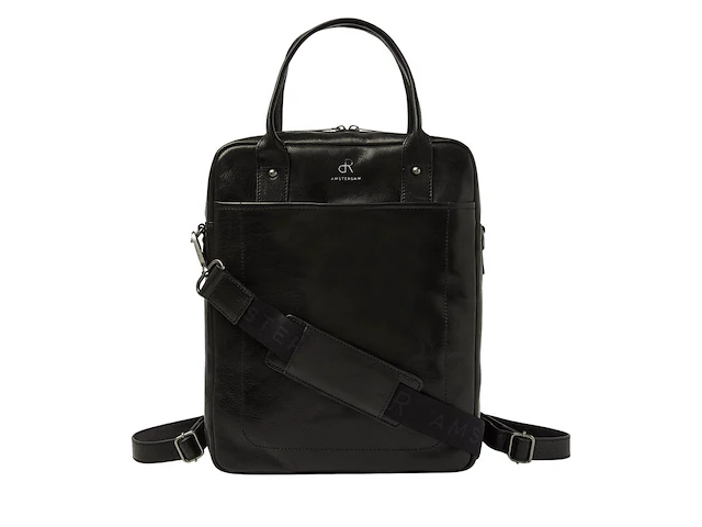 Rugzak dr amsterdam, black - afbeelding 1 van  6