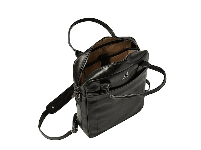 Rugzak dr amsterdam, black - afbeelding 3 van  6