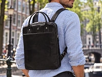 Rugzak dr amsterdam, black - afbeelding 5 van  6