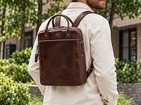 Rugzak dr amsterdam, brown - afbeelding 5 van  6