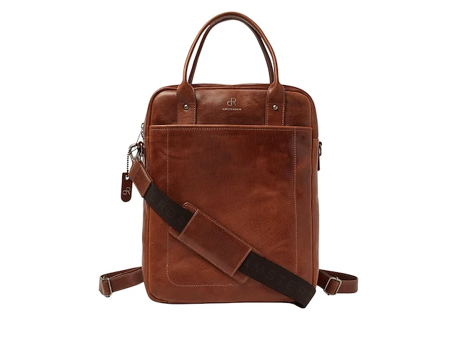 Rugzak dr amsterdam, cognac - afbeelding 1 van  6