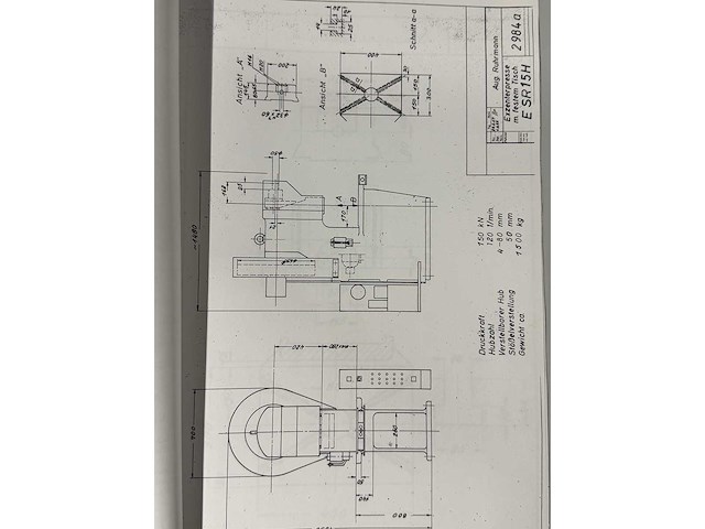 Ruhrmann - esr15h - mechanical press - 2000 - afbeelding 11 van  24