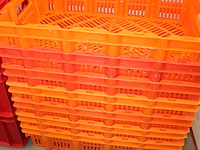 Ruim 20 stapelbare kratten in twee uitvoeringen o.a. afm. 60 x 40 x 18 cm. - afbeelding 3 van  3