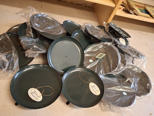 Ruim 20 stuks kaarsenhouders diameter 20 cm - afbeelding 3 van  3