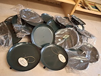 Ruim 20 stuks kaarsenhouders diameter 20 cm - afbeelding 3 van  3