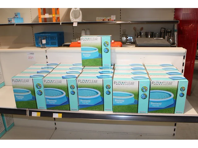 Ruim 35 onderzeilen bestway flow clear t.b.v. opzetzwembaden, w.o. doorsnedes, 457, 366, 305, en 244 cm. - afbeelding 3 van  4