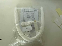 Ruimtebesparende syphon met flexiblele buis