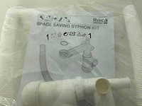 Ruimtebesparende syphon met flexiblele buis - afbeelding 2 van  2