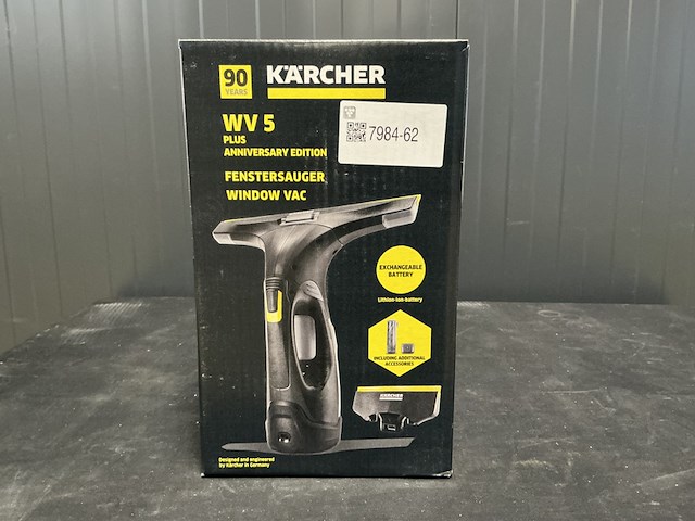 Ruitenreiniger kärcher, wv 5 plus, zwart - afbeelding 1 van  4