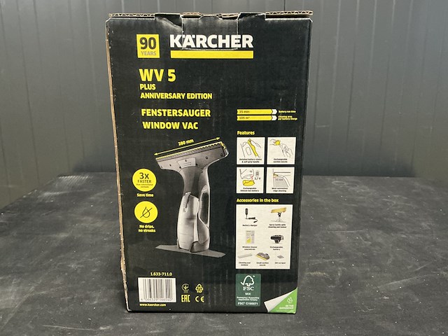 Ruitenreiniger kärcher, wv 5 plus, zwart - afbeelding 2 van  4