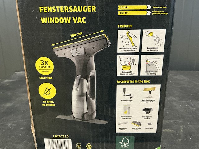 Ruitenreiniger kärcher, wv 5 plus, zwart - afbeelding 4 van  4