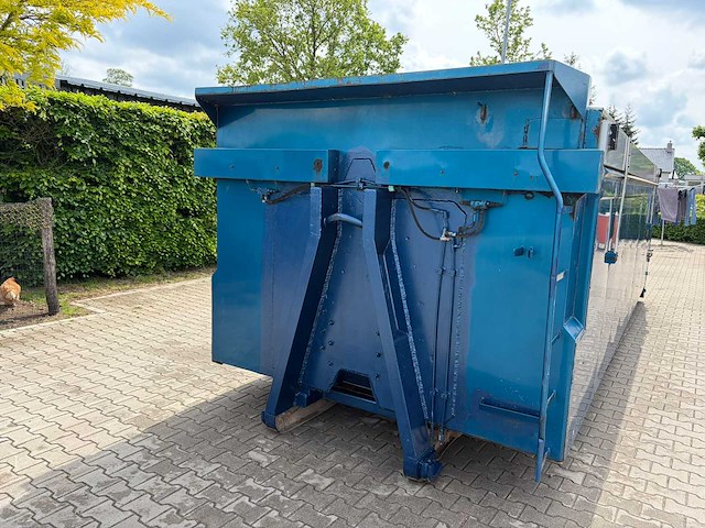 Ruizeveld afzet haakarm container met kleppen - afbeelding 2 van  9