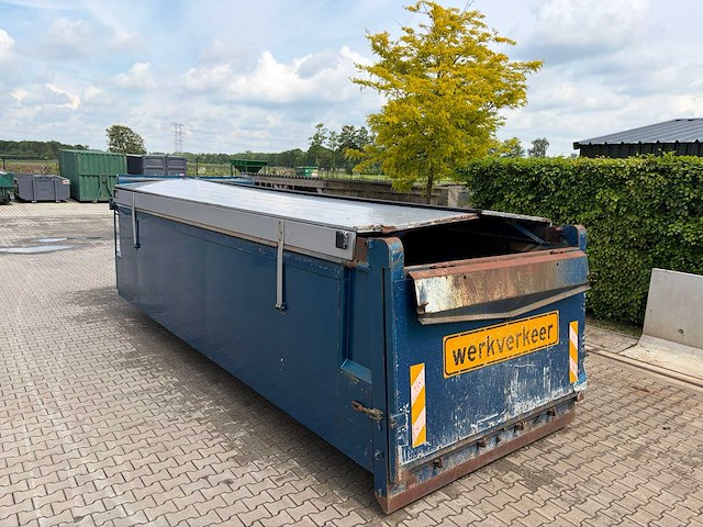Ruizeveld afzet haakarm container met kleppen - afbeelding 4 van  9
